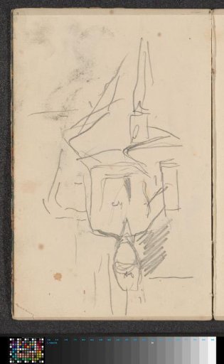 Woman at a table