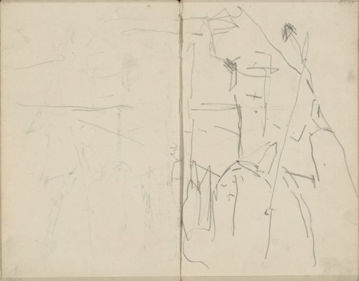 Study, Possibly of Ships