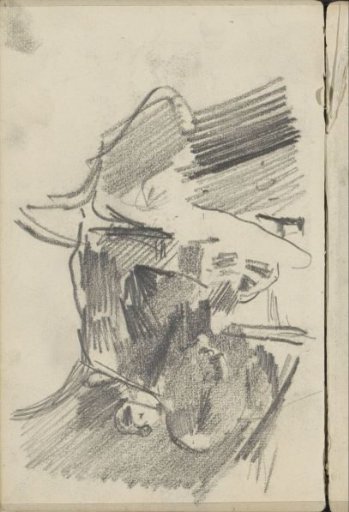 Man, Possibly Sitting at a Writing Desk