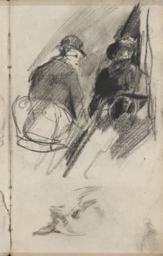 Bird's Head and Two Figure Studies