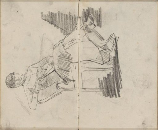 Woman on a chair