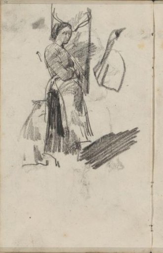 Standing woman with arms crossed