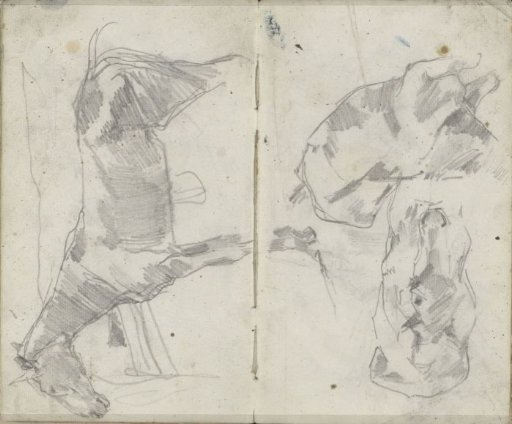 Study sheet with horses