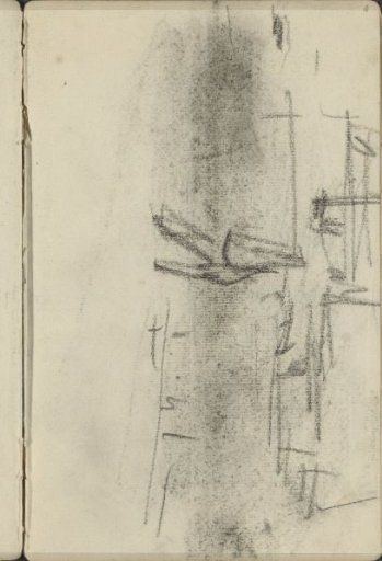 Standing figure, possibly for boats