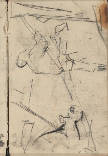 Man with an Object in His Hand, Possibly on a Construction Site