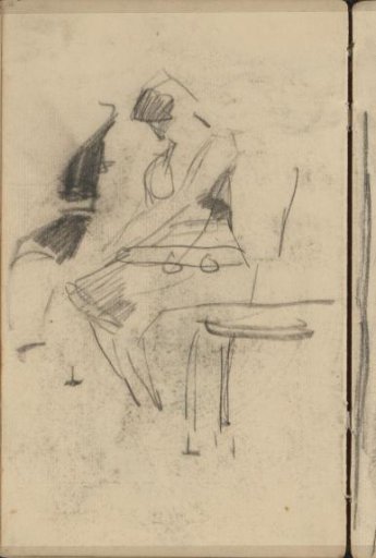 Seated woman