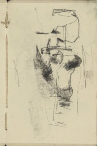 Study, possibly of a cart