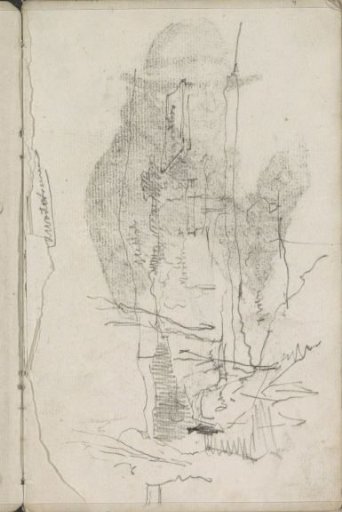 Landscape with buildings