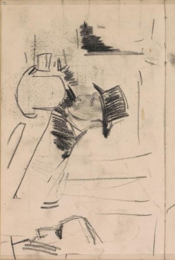 Two Men, Possibly in an Establishment