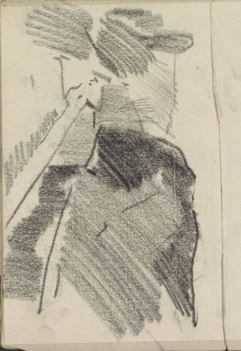 Study, possibly of a landscape with water