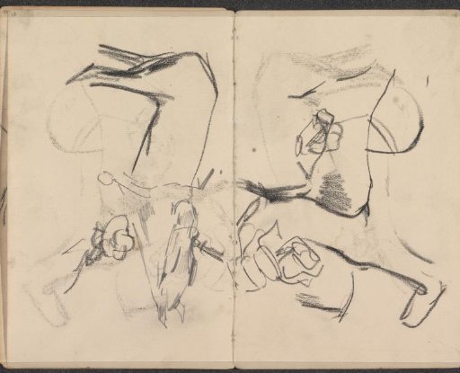 Horses and figures