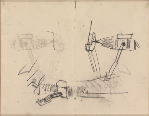 Study Sheet, Possibly with Constructions