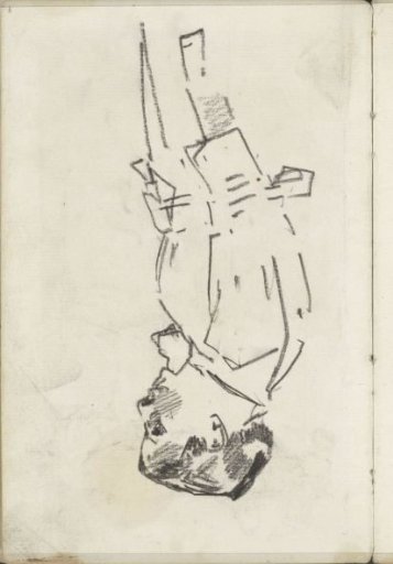 Standing Woman, in Profile