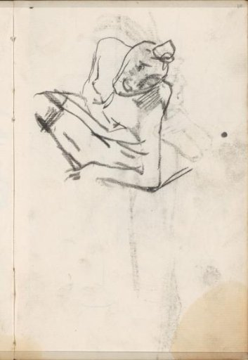 Seated figure