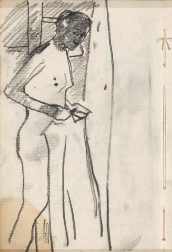 Standing Female Nude