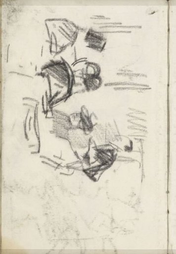 Figures at a table, possibly in an establishment
