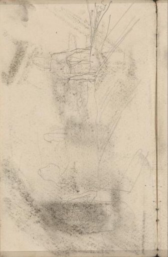 Horse and Figures, Possibly in a Landscape