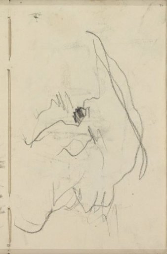 Study, possibly of a sky