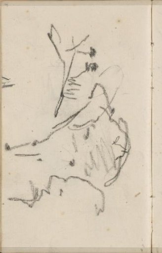 Study, possibly of a landscape