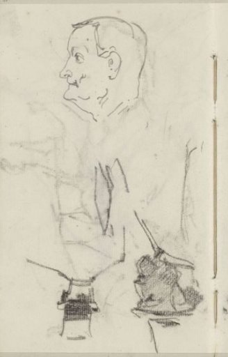 Study sheet with men