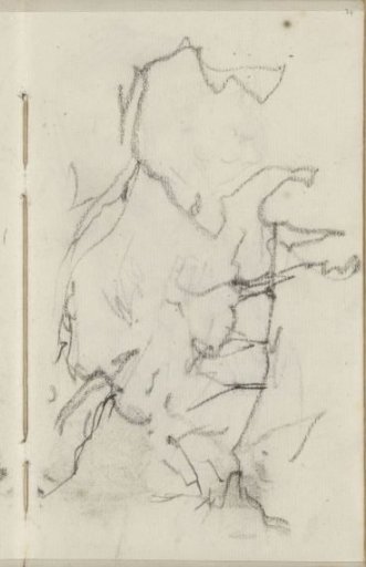 Study, possibly of a landscape