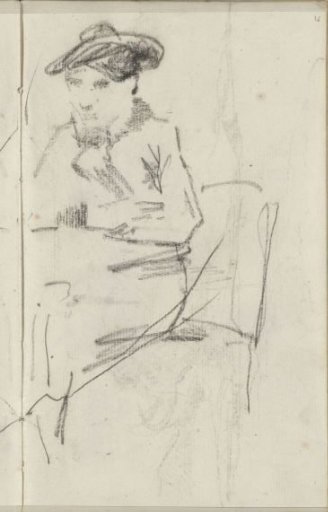 Seated woman