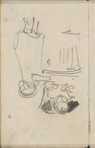 Girl next to a child in a high chair