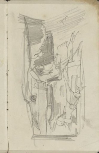 Figures, possibly on the street