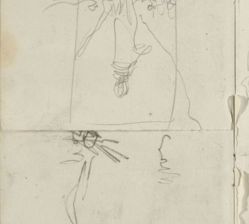Standing woman, seen from behind