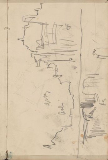 View of a bridge, possibly the Langebrug over the Rokin in Amsterdam