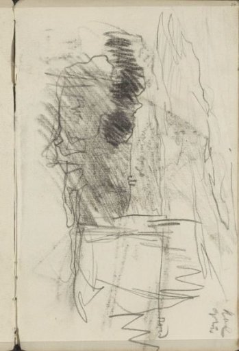Study, possibly of a city view