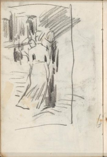 Figures in the street