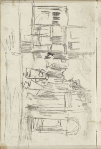Woman at the entrance of a street