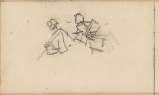 Two Soldiers, Possibly Artillerymen