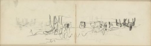 Landscape with Mounted Artillerymen
