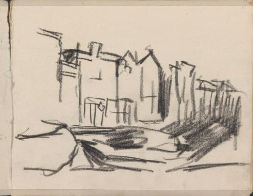 Buildings along a canal in Amsterdam