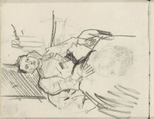 Seated woman