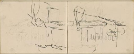 Figures, possibly on the street