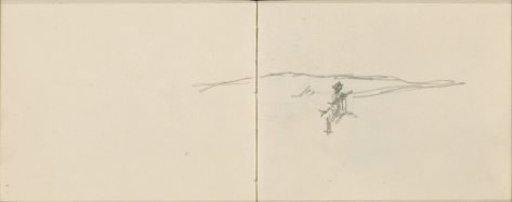 Soldier in a landscape