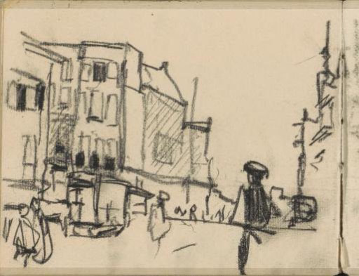 View in Amsterdam, possibly the Dam