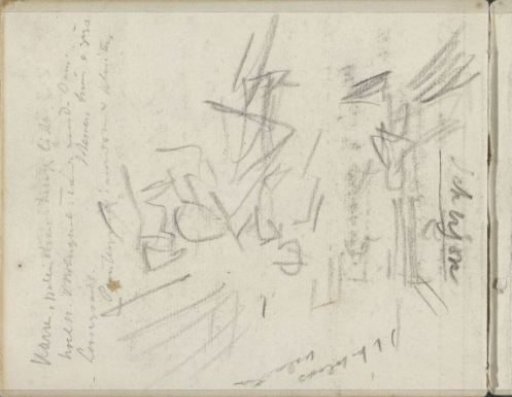 Figures on the street