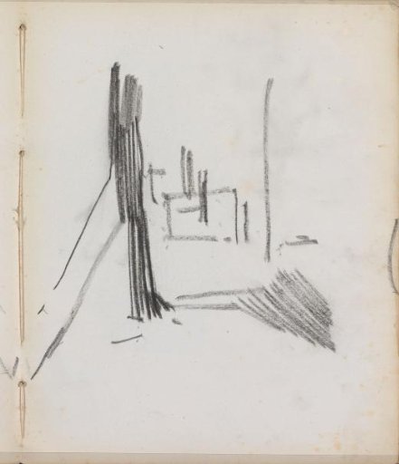 Study, possibly of a passage or gate