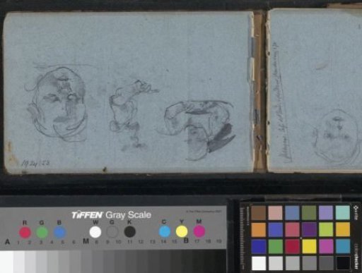 Studies of a child and an arm