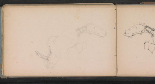 Study, possibly of an umbrella or parasol