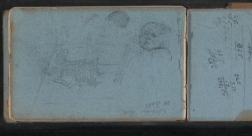 Rider and a child's head