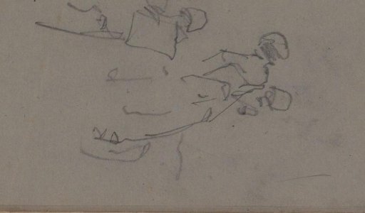 Figure studies, possibly of women