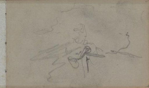 Study, possibly a figure study