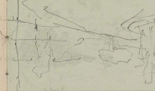 Landscape with a country road or river
