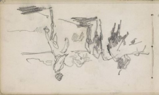 Riders in a landscape