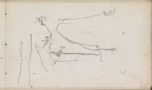 Landscape, possibly with water